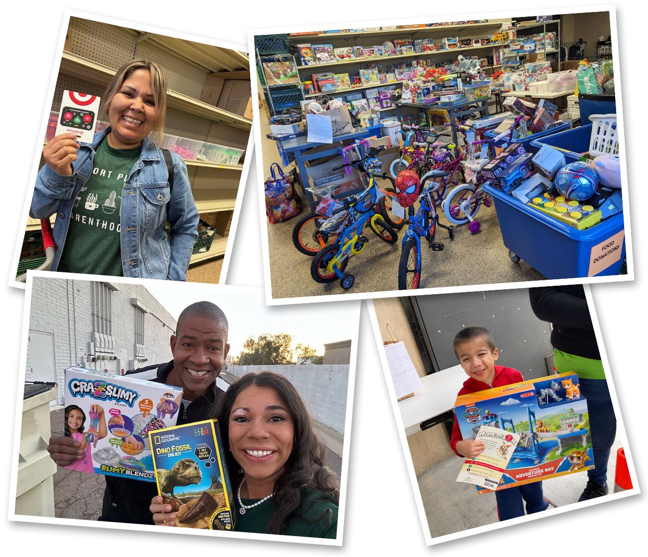 Photos of HCC Toy Drive