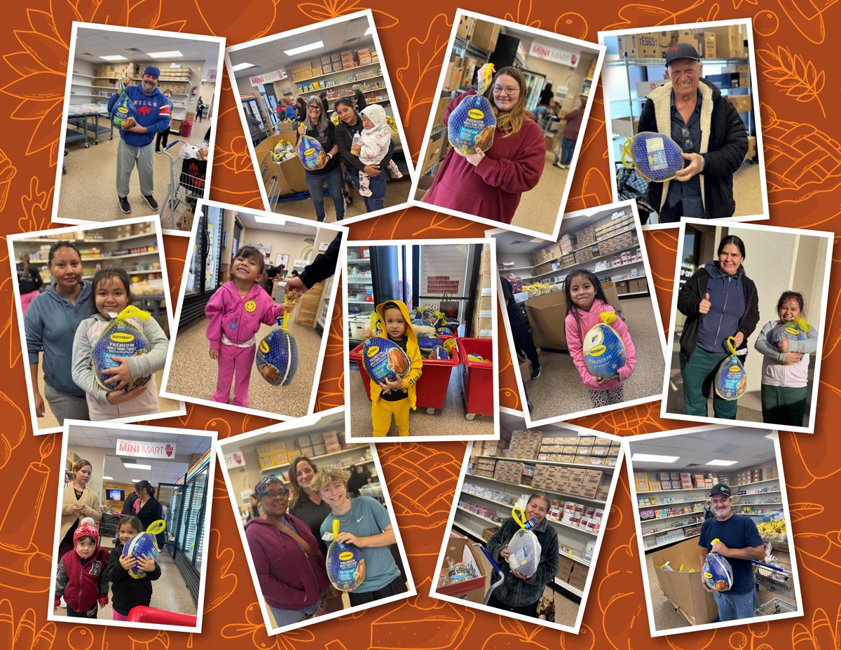 Last month over 600 families visited HCC locations and left with a little extra joy for Thanksgiving!